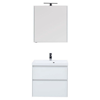 Мебель для ванной Aquanet Гласс 70 белый