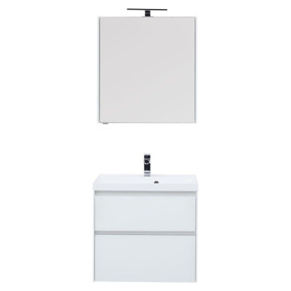 Мебель для ванной Aquanet Гласс 70 белый