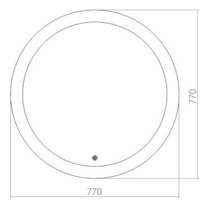 Зеркало Creto Alpina D770