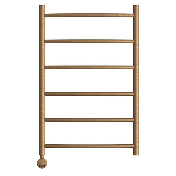 Полотенцесушитель электрический Point Афина PN04158BRE П6 500x800 левый/правый, бронза Полотенцесушитель электрический Point Афина PN04158BRE П6 500x800 левый/правый, бронза