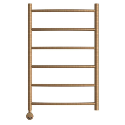 Полотенцесушитель электрический Point Афина PN04158BRE П6 500x800 левый/правый, бронза Полотенцесушитель электрический Point Афина PN04158BRE П6 500x800 левый/правый, бронза