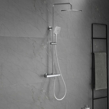Душевая стойка Next VSFS-1N0TCH термостатическая, хром