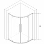 Душевой уголок RGW Stilvoll SV-53-B 80х80 06325388-14 профиль Черный стекло прозрачное Душевой уголок RGW Stilvoll SV-53-B 80х80 06325388-14 профиль Черный стекло прозрачное
