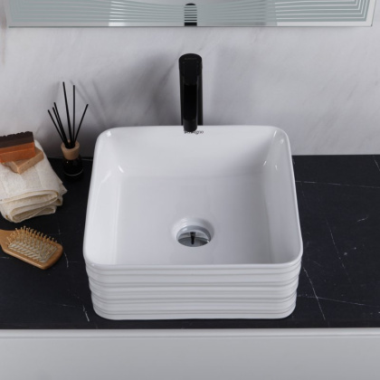 Керамическая раковина накладная BB1421 Керамическая раковина накладная BB1421