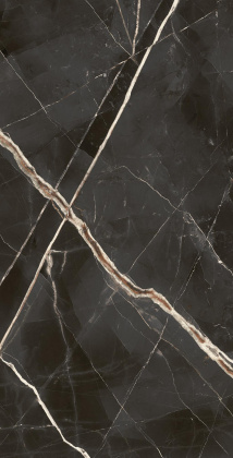 Керамогранит 610010002844 Стелларис Абсолют Блэк (160см*80см*9мм) (2шт/2,56м2) Натуральный, м2