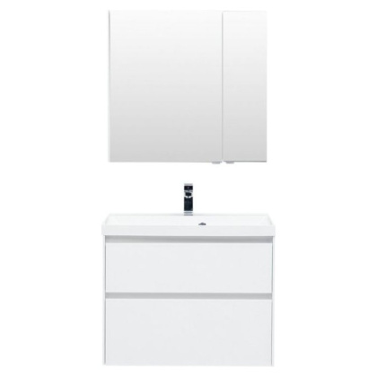 Мебель для ванной Aquanet Гласс 80 белый