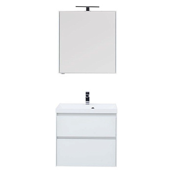 Мебель для ванной Aquanet Гласс 60 белый