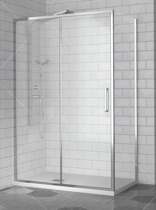 Душевой уголок RGW SV-45 (SV-13 + Z-050-2), профиль - хром, 100 х 90 х 195 см, 06324519-011