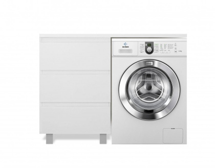 Комплект мебели Dallas Luxe 1500х482 правосторонний напольный 3 ящика (ШхГхВ) 848х476х860