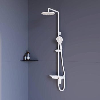 Душевая стойка RGW SP-33-W 51140133-03 Душевая стойка RGW SP-33-W 51140133-03