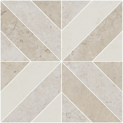 Декор ID125 Про лаймстоун бежевый 60см*60см*11мм (1уп/2шт/0,72м2) камень, шт