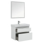 Мебель для ванной Aquanet Nova Lite 75 белый (2 ящика)