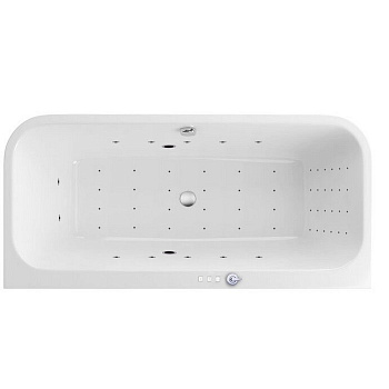 Ванна EXCELLENT Arana 180x85 "NANO" (хром)