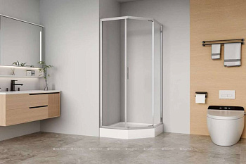 Душевой уголок Aquanet Bright, 90x90 AE90-P-90x90-CT, хром