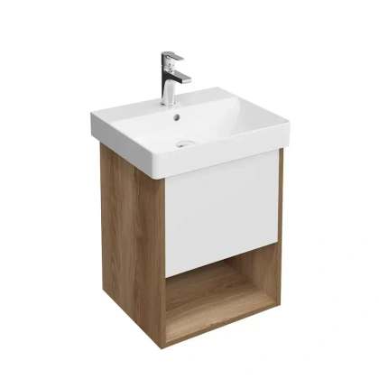 Тумба PRO подвесная 1 ящик 50, вяз PRO.50.1\OLM Тумба PRO подвесная 1 ящик 50, вяз PRO.50.1\OLM