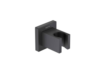 Держатель ручного душа AQUATEK, матовый черный AQ2401MB  Держатель ручного душа AQUATEK, матовый черный AQ2401MB
