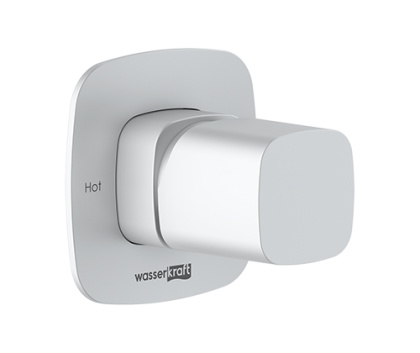 Смеситель для душа WasserKRAFT Saale 9551 белый матовый Смеситель для душа WasserKRAFT Saale 9551 белый матовый
