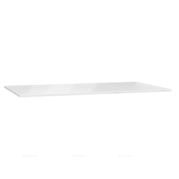 Столешница стеклянная Origin 90 см, без отверстия, белая