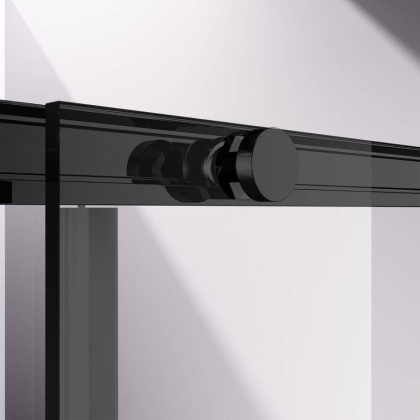 Душевой уголок Slim-N VSR-4SN9011CLB, 1100*900, черный, стекло прозрачное Душевой уголок Slim-N VSR-4SN9011CLB, 1100*900, черный, стекло прозрачное