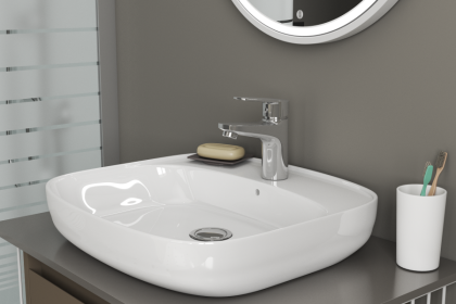 Смеситель для умывальника RUSH Balearic (BA3935-11) Смеситель для умывальника RUSH Balearic (BA3935-11)