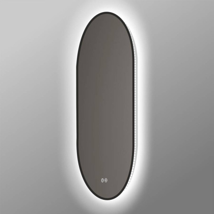 Зеркало LED VLM-3AU100B-2 600х1000 c сенсорным выключателем и диммером, антизапотевание