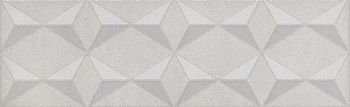 Бордюр HGD\A584\6437 Корредо серый 7,7см*25см*8мм (1уп/30шт), шт