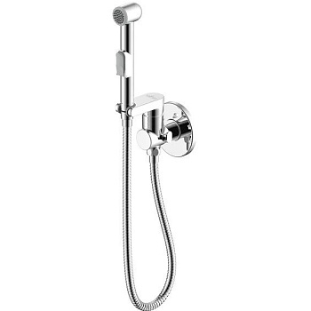 Смеситель Rossinka X25-57 с гигиеническим душем встраиваемый