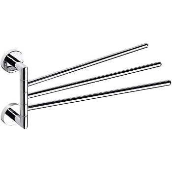 Тройной полотенцедержатель поворотный