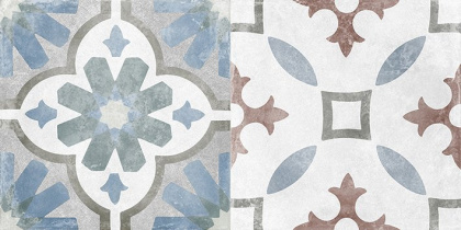 Плитка настенная Atlas серый микс 08-00-06-2457 20х40 (15шт/1,2м2),м2