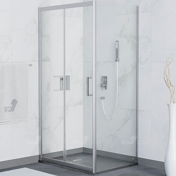 Душевой уголок RGW Stilvoll SV-45 140х70 06324547-011 профиль Хром стекло прозрачное