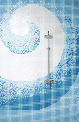 Мозайка Темари 20016  голубая (12шт-1,066м2) 29,8*29,8*3,5, м2