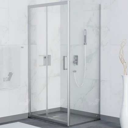Душевой уголок RGW Stilvoll SV-45 140х70 06324547-011 профиль Хром стекло прозрачное