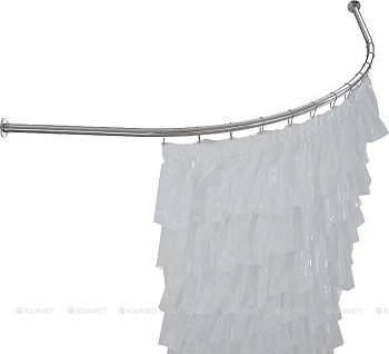 Карниз для ванны Aquanet Capri/Sarezo полукруглый 160х100 Карниз для ванны Aquanet Capri/Sarezo полукруглый 160х100