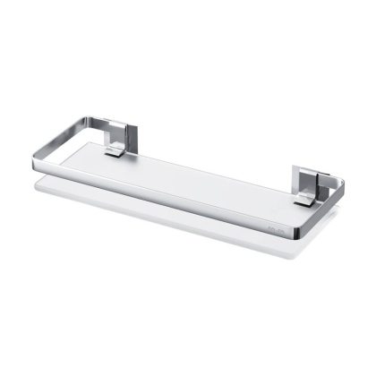 Полка стеклянная Sense L, алюминий, 5х32х13 см, хром, A7455100