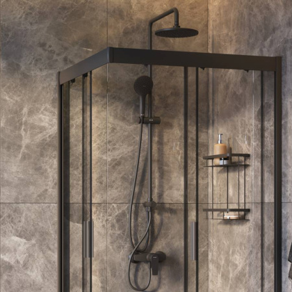 Комплект для ванной комнаты, зона помывочной 90x90 см WK90EO