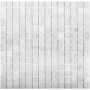 Мозаика натуральный мрамор WHITE POLISHED 20х20, Classic