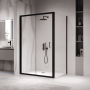 Душевой уголок RGW PA-142B (PA-21B+Z-050-5B) 800x700