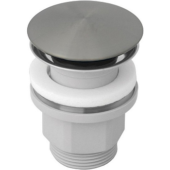 Пробка "click-clack" к сифону для умывальника A64IN (инокс)