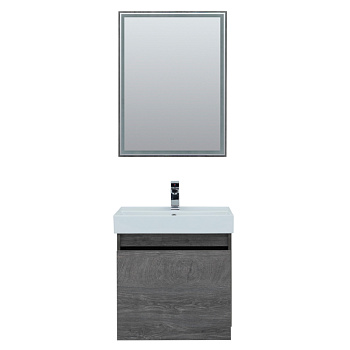 Мебель для ванной Aquanet Nova Lite 60 дуб рошелье (1 ящик)